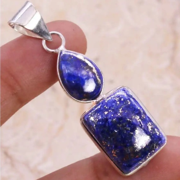 Lapis pendants - Picture 2 of 6